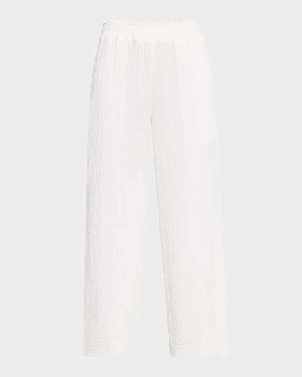 Leon Cropped Gauze Pants